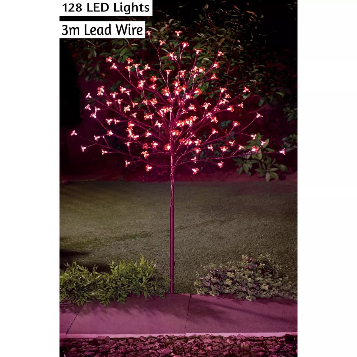 LED Blossom Tree Light for Garden and Patio with Flexible Branches and IP65 Rating