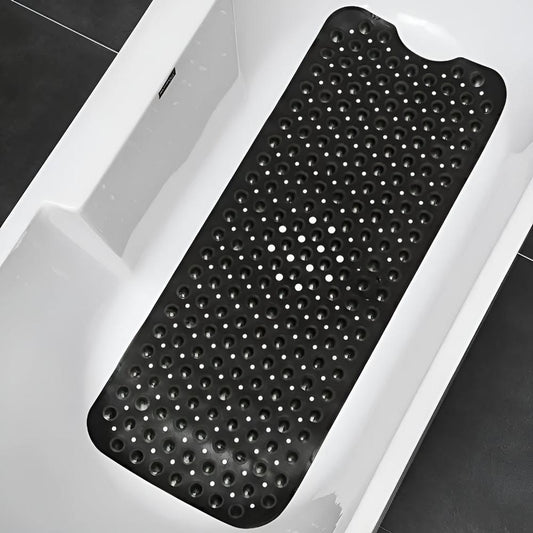 Non-Slip Bathtub Mat with Suction Cups and Drain Holes