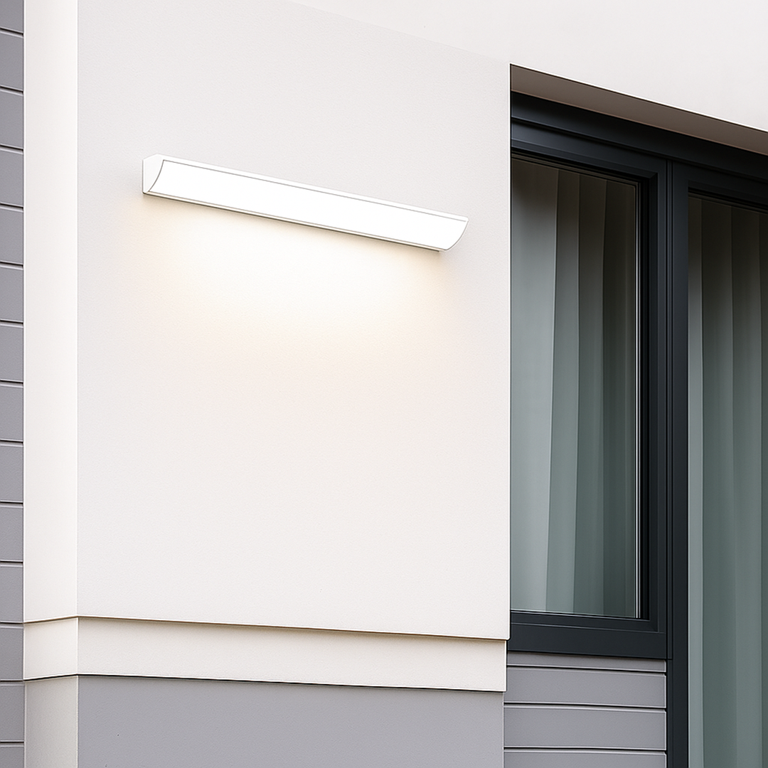 Outdoor LED Wall Light Minimalist with Integrated LED and IP65 Rating