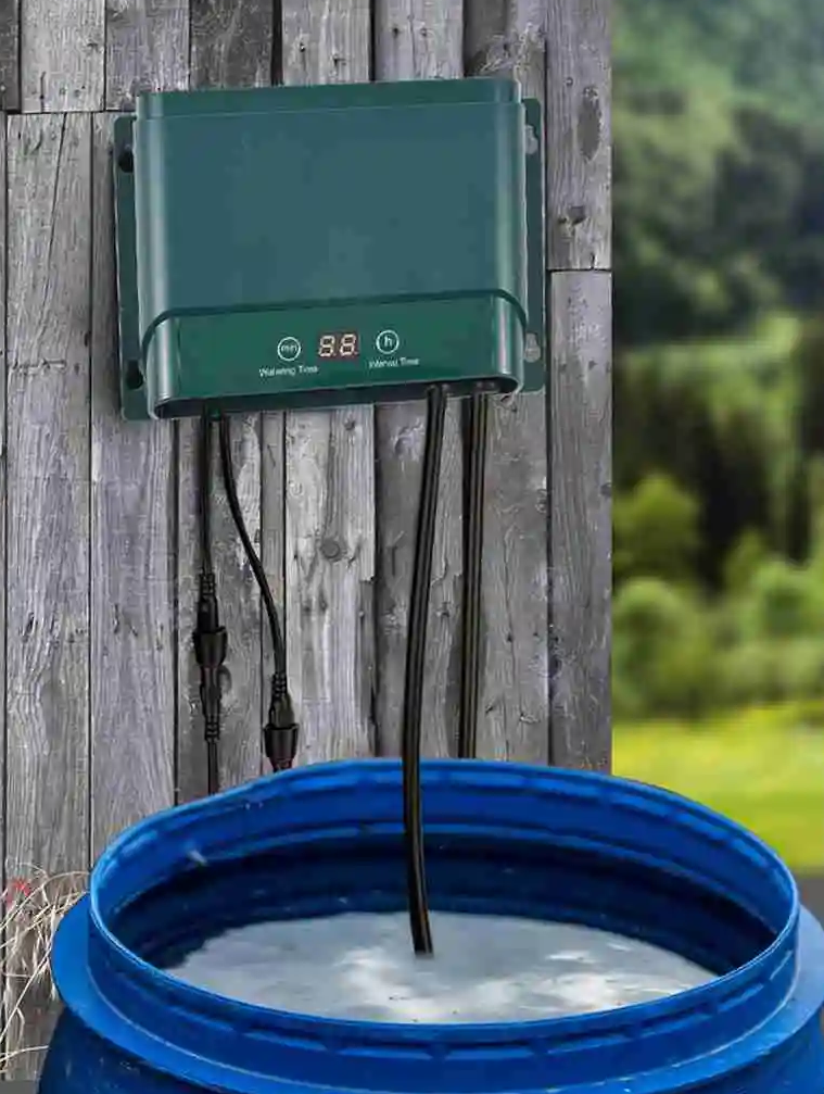 Solar Drip Irrigation Kit with Digital Timer Controller and Solar Panel