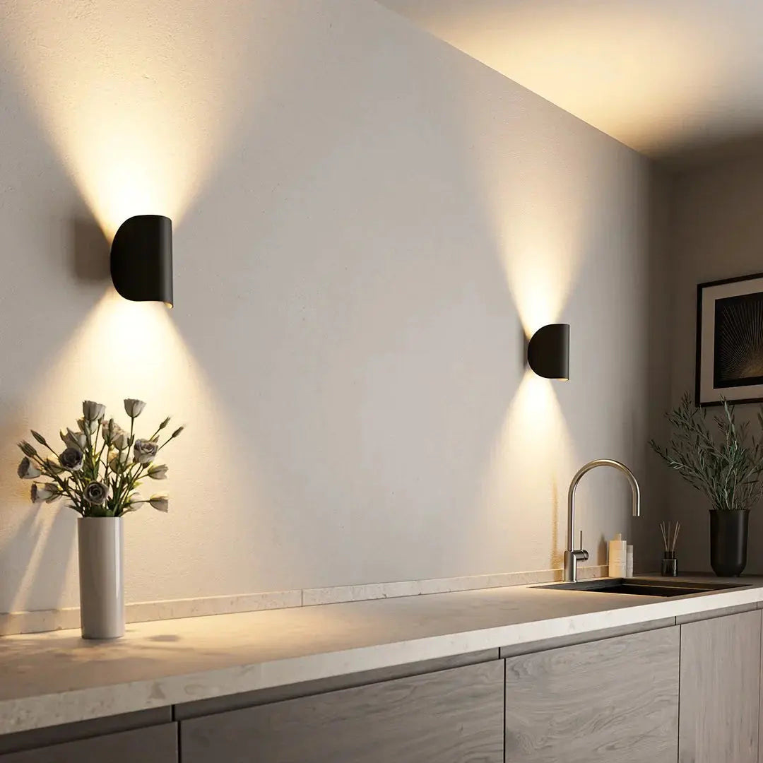 Wall Lamp Modern LED Up and Down Light with Hardwired Installation