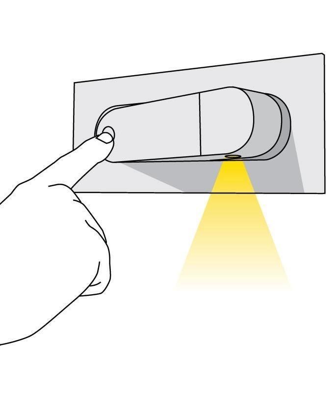 Wall Lamp Modern with Rotating LED Reading Light and Rectangular Backplate