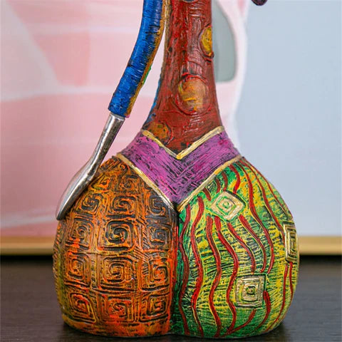 Abstract Woman Statue Modern Colorful Design for Home and Room Decor 30 cm 7