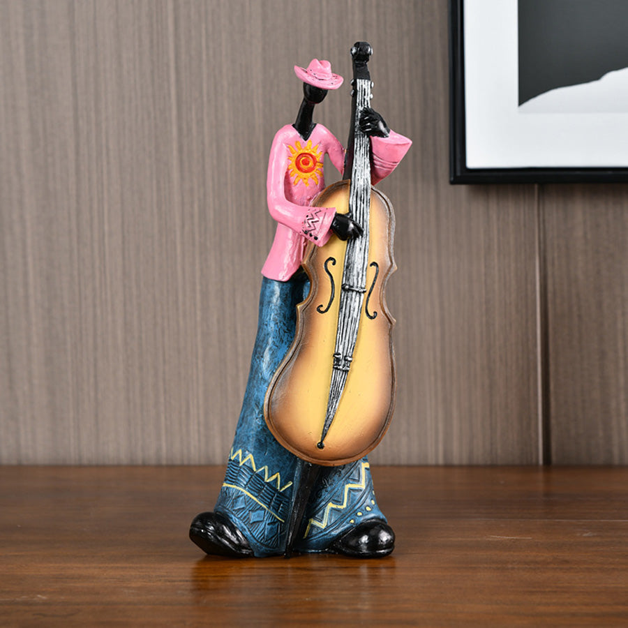 Vintage Jazz Band Resin Figurine with Detailed Design for Home Decor 7