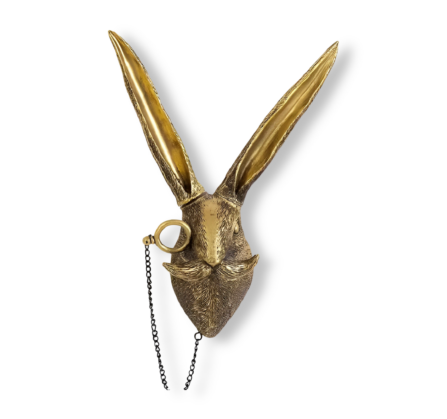 Animal Head Wall Hook Decorative Wall Decor with Glasses Boho Style