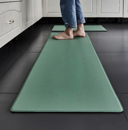 Anti-Fatigue Kitchen Mat Set with Non-Slip Base and Cushioned Support