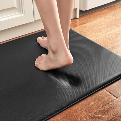 Anti-Fatigue Kitchen Mat with Non-Slip Base and Foam Cushioning