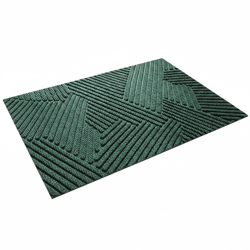 Anti-Slip Entrance Door Mat with Textured Dirt-Scraping Surface