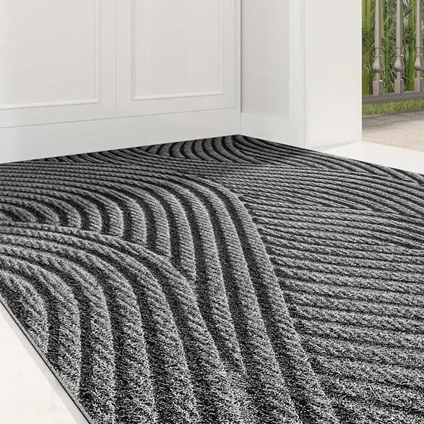 Anti-Slip Entrance Door Mat with Textured Dirt-Scraping Surface