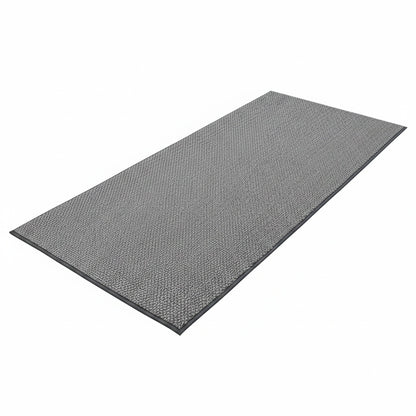 Anti-Slip Floor Runner Rug with Woven Texture and Bound Edges