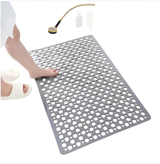 Anti-Slip Shower Mat with Suction Cups for Bathtub and Shower Floor