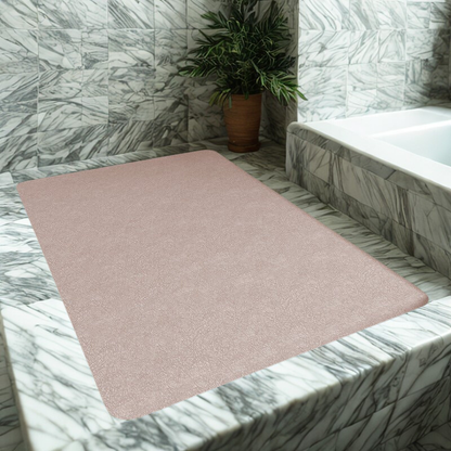 Bath Mat Anti-Slip Quick-Dry Bathroom Rug with Non-Slip Base