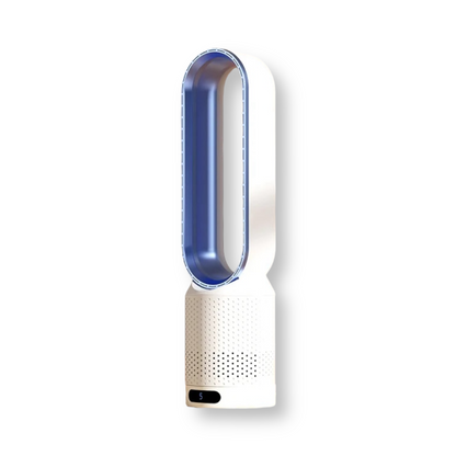 Bladeless Tower Fan and Air Purifier with HEPA Filter, UV and Ionizer