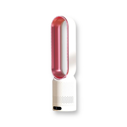 Bladeless Tower Fan and Air Purifier with HEPA Filter, UV and Ionizer