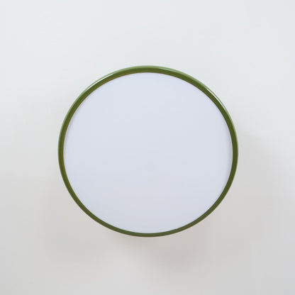 Ceiling Lamp Minimalist Round Disc with Adjustable Head and Remote Dimmer
