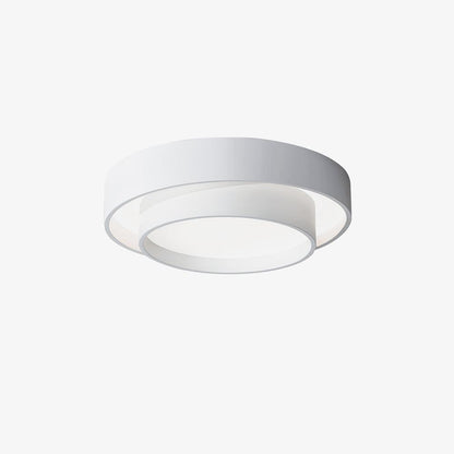 Ceiling Lamp Modern with Double Ring Design and Replaceable LED