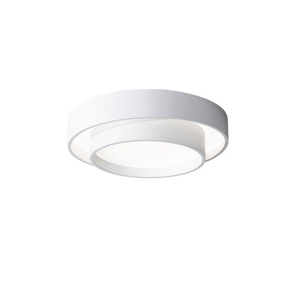 Ceiling Lamp Modern with Double Ring Design and Replaceable LED