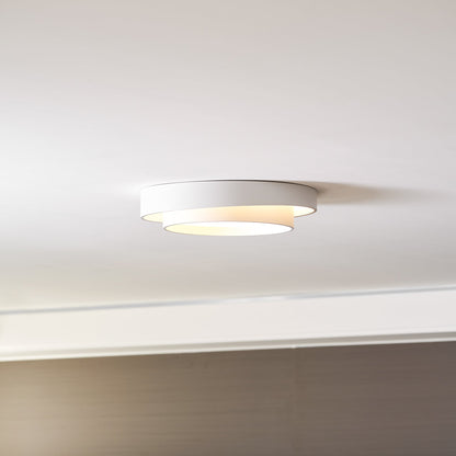 Ceiling Lamp Modern with Double Ring Design and Replaceable LED