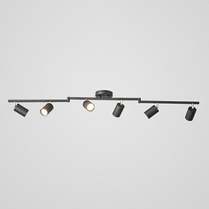 Ceiling Spotlight Bar Modern Minimalist with Adjustable Cylinder Heads and GU10 Fitting