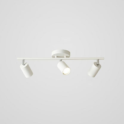 Ceiling Spotlight Bar Modern Minimalist with Adjustable Cylinder Heads and GU10 Fitting