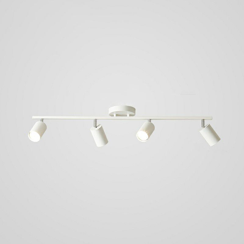 Ceiling Spotlight Bar Modern Minimalist with Adjustable Cylinder Heads and GU10 Fitting