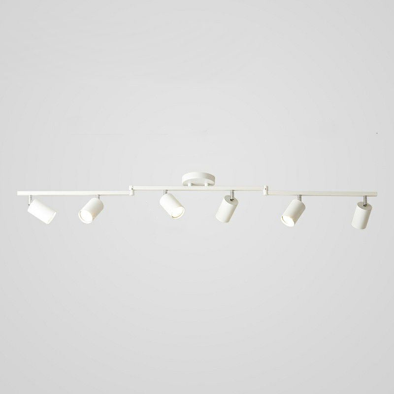 Ceiling Spotlight Bar Modern Minimalist with Adjustable Cylinder Heads and GU10 Fitting