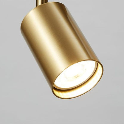 Ceiling Spotlight Bar Modern Minimalist with Adjustable Cylinder Heads and GU10 Fitting