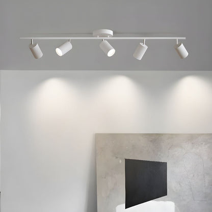 Ceiling Spotlight Bar Modern with Rotatable Heads and GU10 Fitting