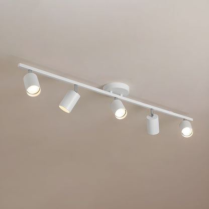 Ceiling Spotlight Bar Modern with Rotatable Heads and GU10 Fitting
