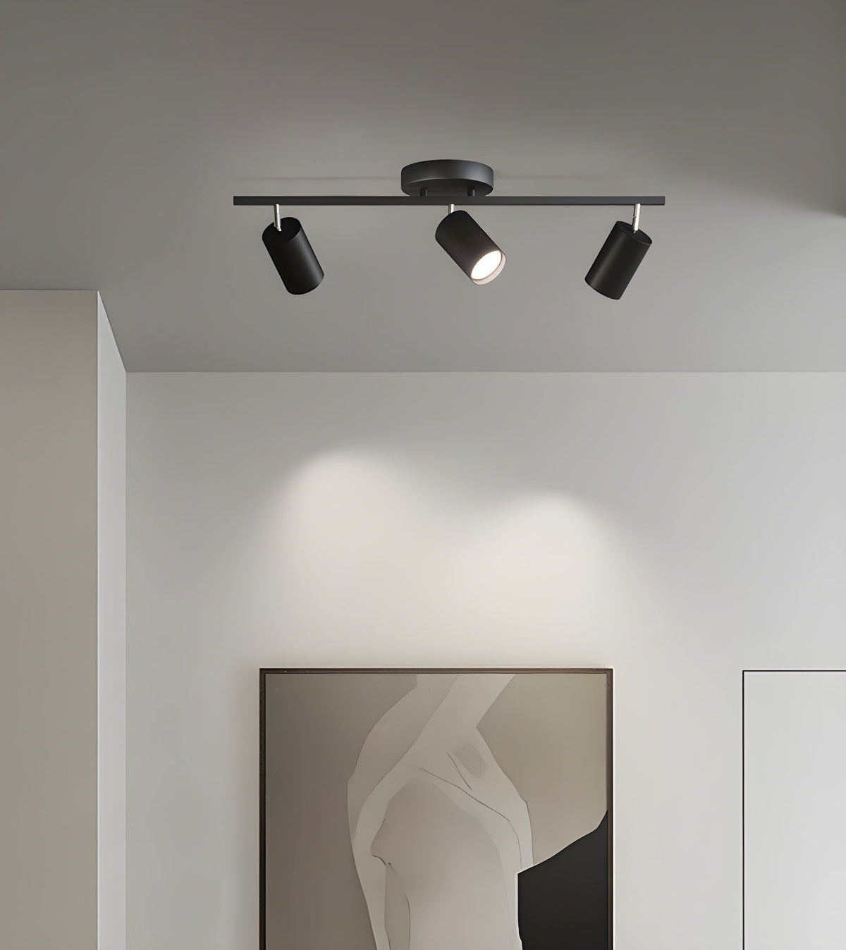 Ceiling Spotlight Bar Modern with Rotatable Heads and GU10 Fitting