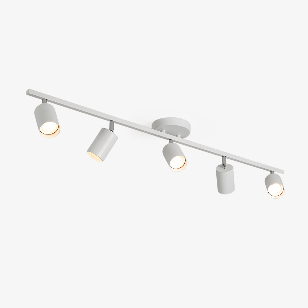 Ceiling Spotlight Bar Modern with Rotatable Heads and GU10 Fitting