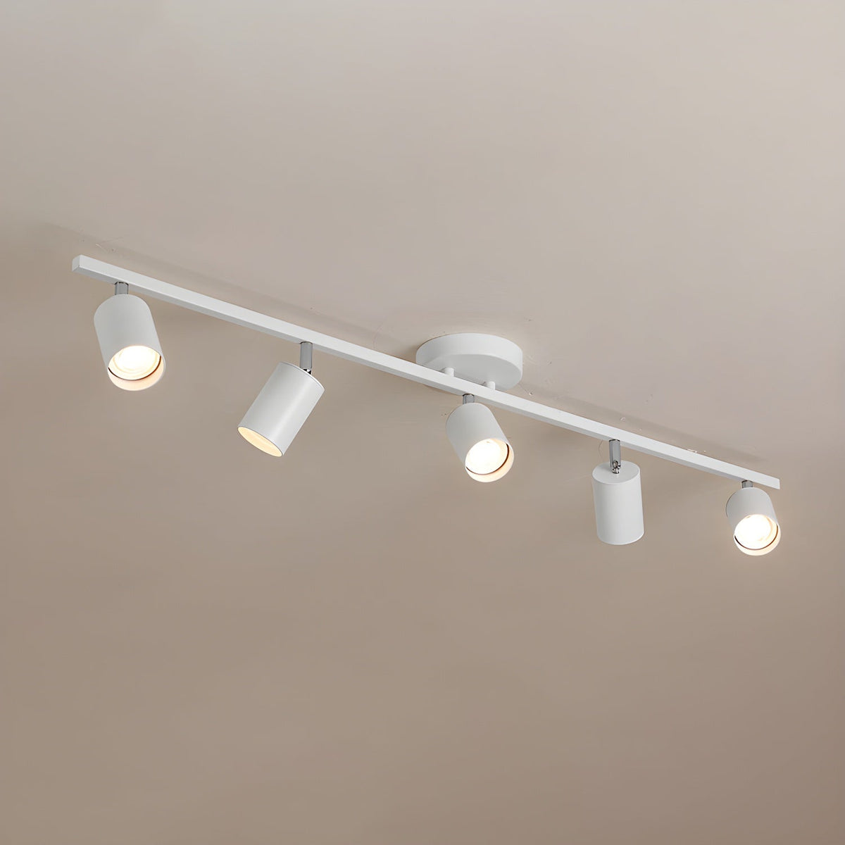 Ceiling Spotlight Bar Modern with Rotatable Heads and GU10 Fitting
