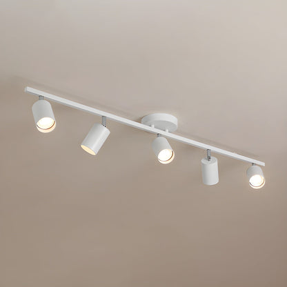 Ceiling Spotlight Bar Modern with Rotatable Heads and GU10 Fitting