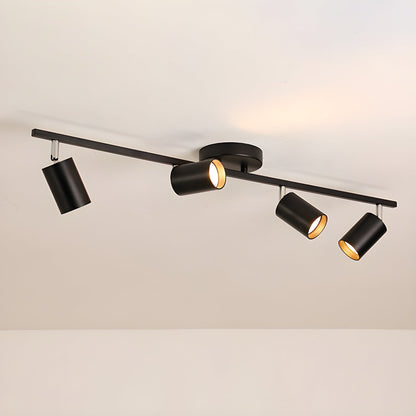 Ceiling Spotlight Bar Modern with Rotatable Heads and GU10 Fitting