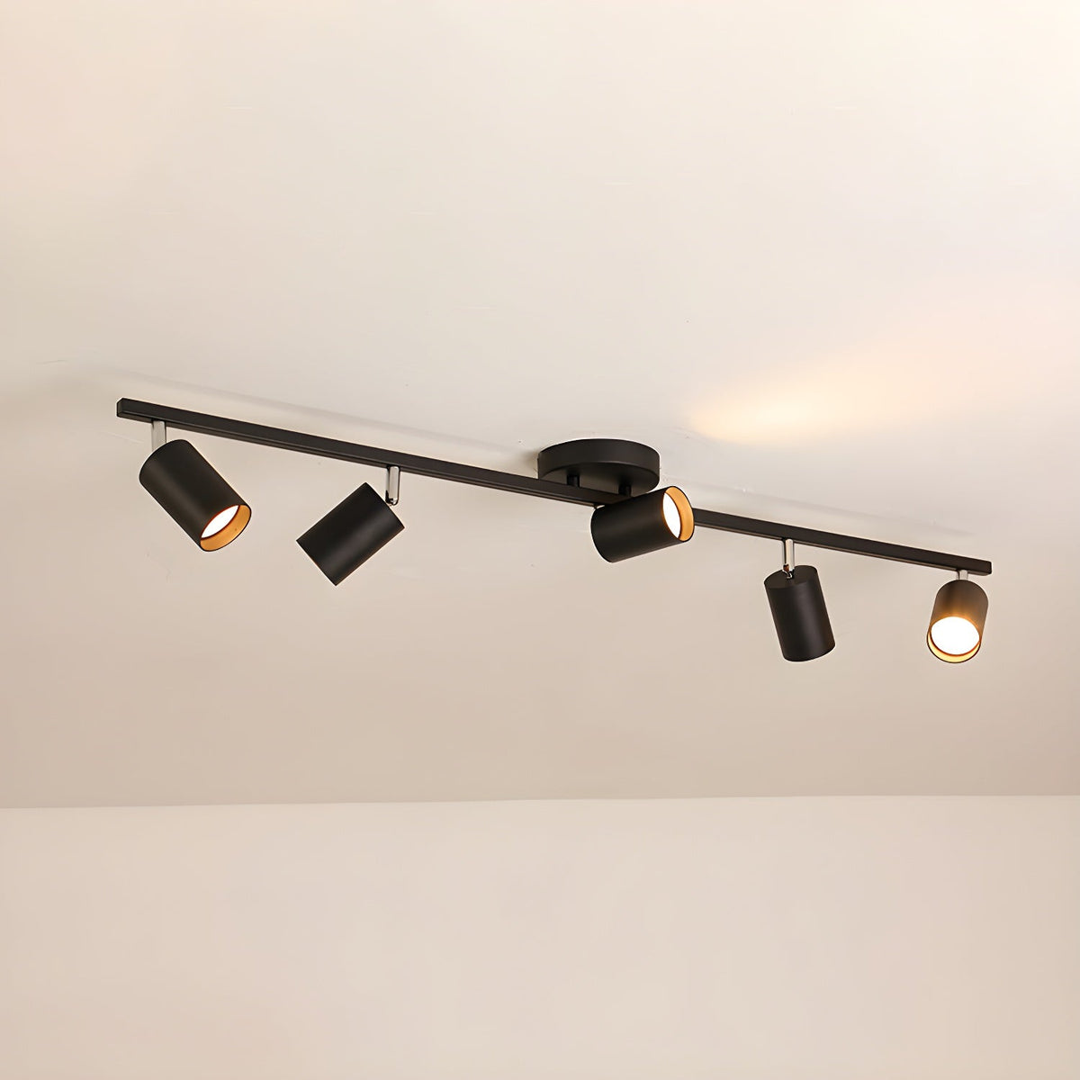 Ceiling Spotlight Bar Modern with Rotatable Heads and GU10 Fitting