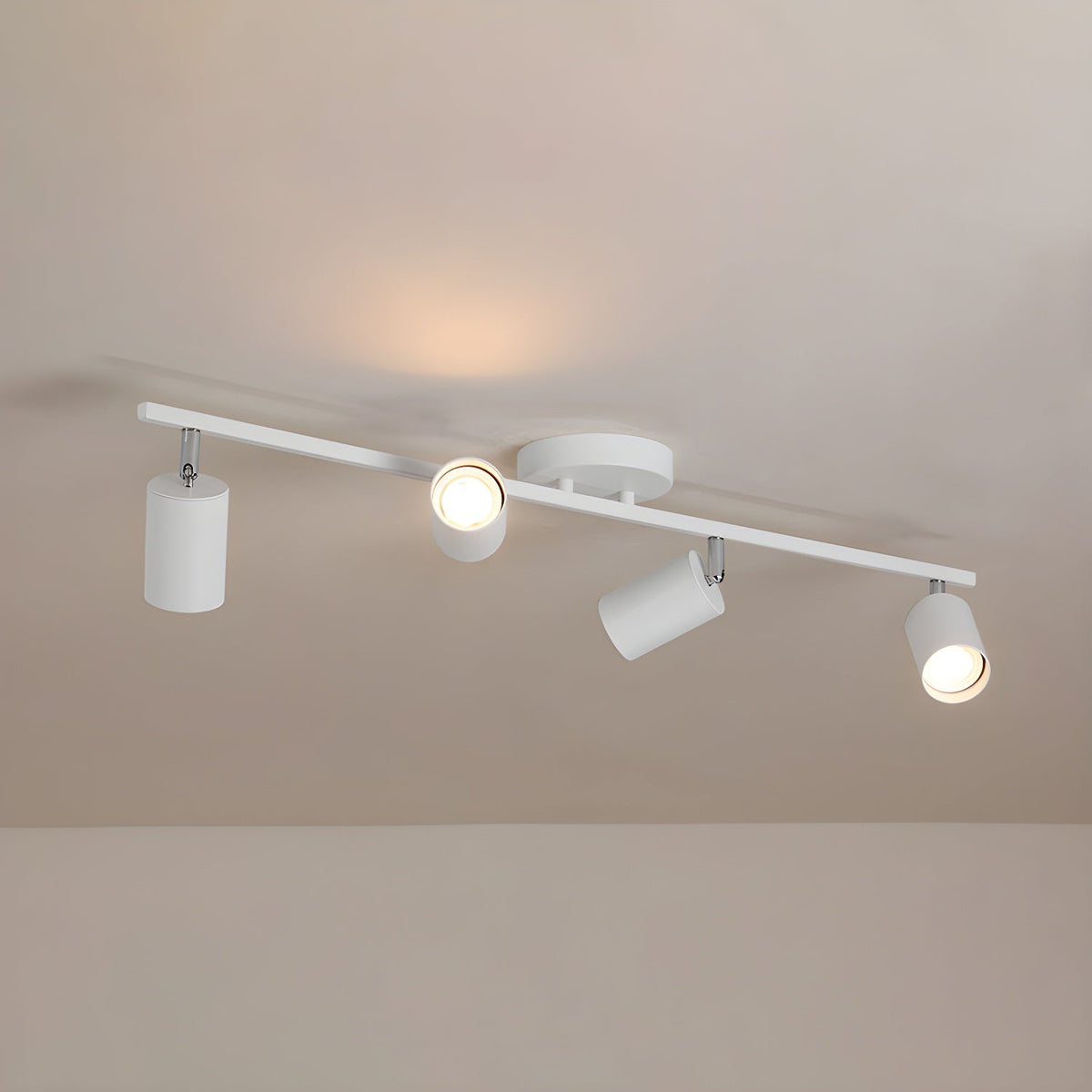 Ceiling Spotlight Bar Modern with Rotatable Heads and GU10 Fitting