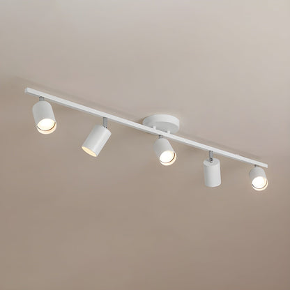 Ceiling Spotlight Bar Modern with Rotatable Heads and GU10 Fitting