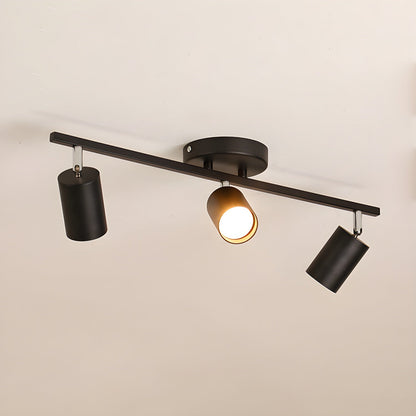 Ceiling Spotlight Bar Modern with Rotatable Heads and GU10 Fitting