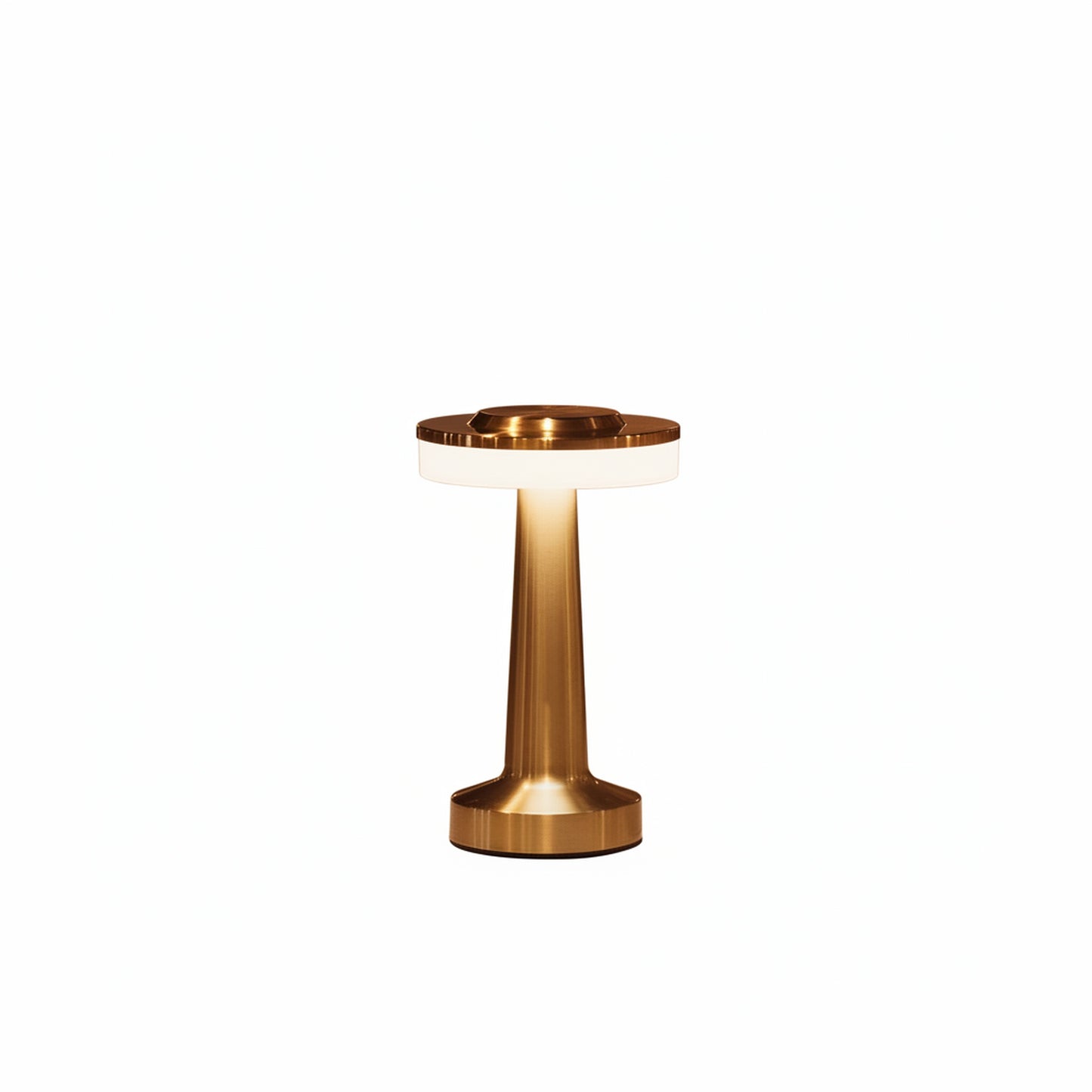 Cordless LED Table Lamp Art Deco with Touch Dimmer and USB-C Charging