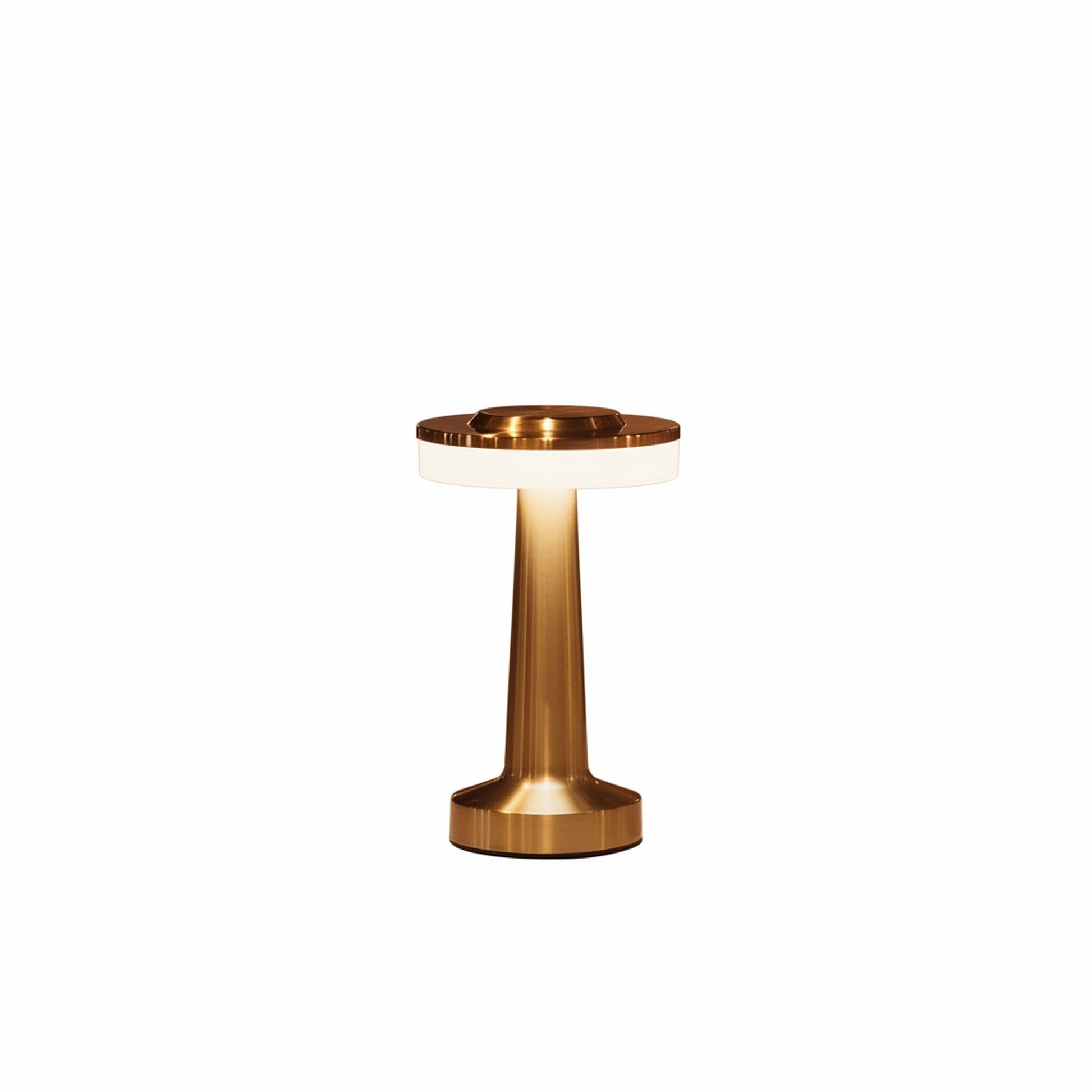 Cordless LED Table Lamp Art Deco with Touch Dimmer and USB-C Charging