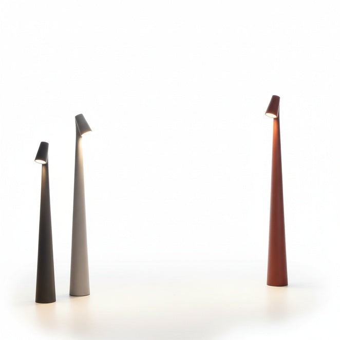 Cordless LED Table Lamp Minimalist Design with Adjustable Brightness and Touch Control