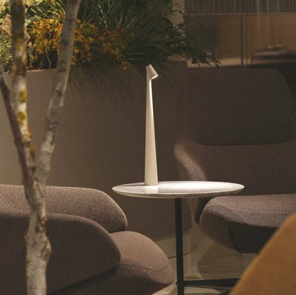 Cordless LED Table Lamp Minimalist Design with Adjustable Brightness and Touch Control