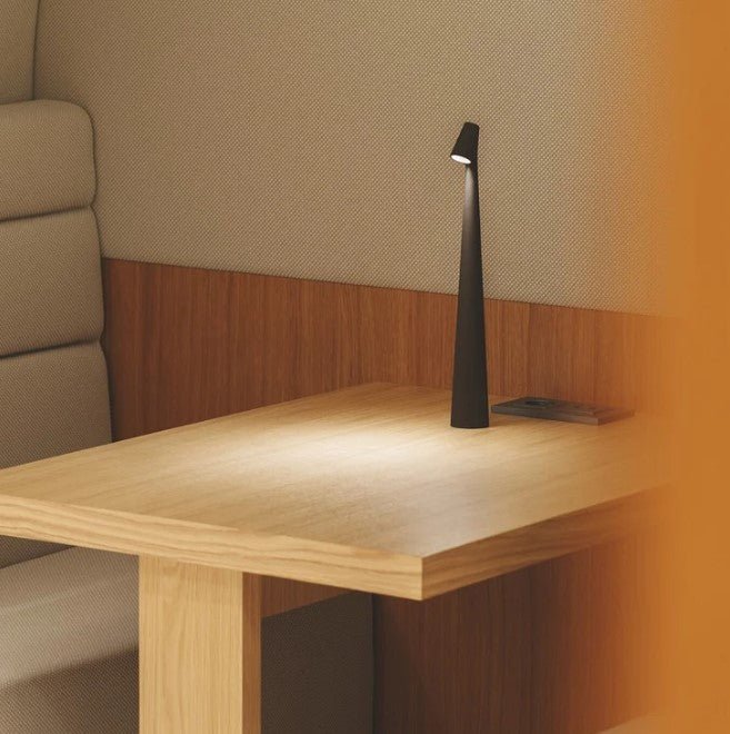 Cordless LED Table Lamp Minimalist Design with Adjustable Brightness and Touch Control