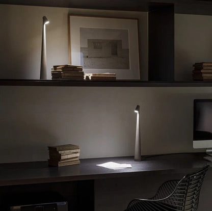 Cordless LED Table Lamp Minimalist Design with Adjustable Brightness and Touch Control