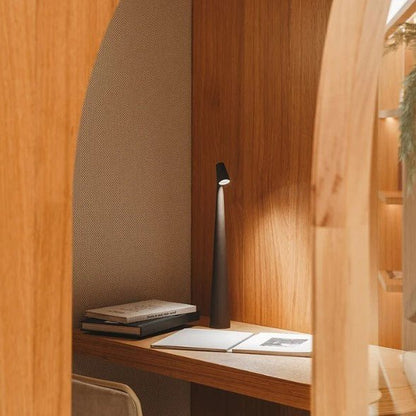 Cordless LED Table Lamp Minimalist Design with Adjustable Brightness and Touch Control