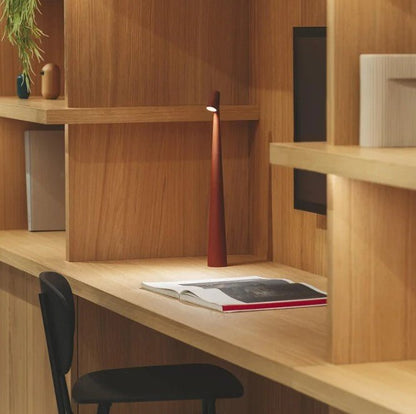 Cordless LED Table Lamp Minimalist Design with Adjustable Brightness and Touch Control