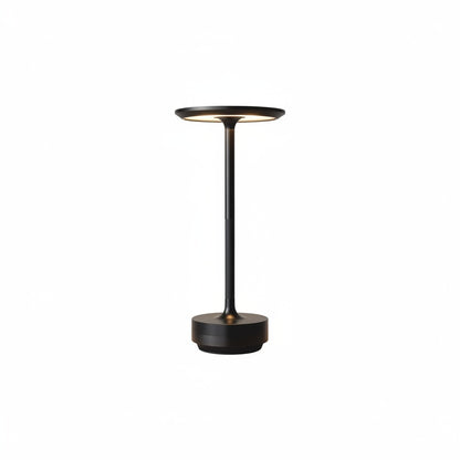 Cordless LED Table Lamp Minimalist Design with Touch Dimmer and Rechargeable Battery