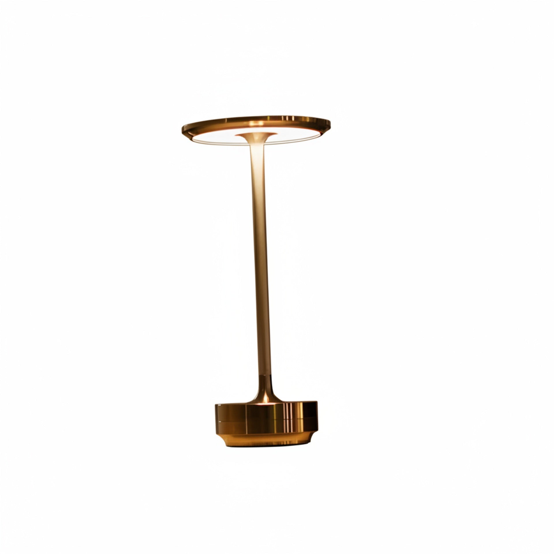 Cordless LED Table Lamp Modern Minimalist with Touch Dimmer and Rechargeable Battery