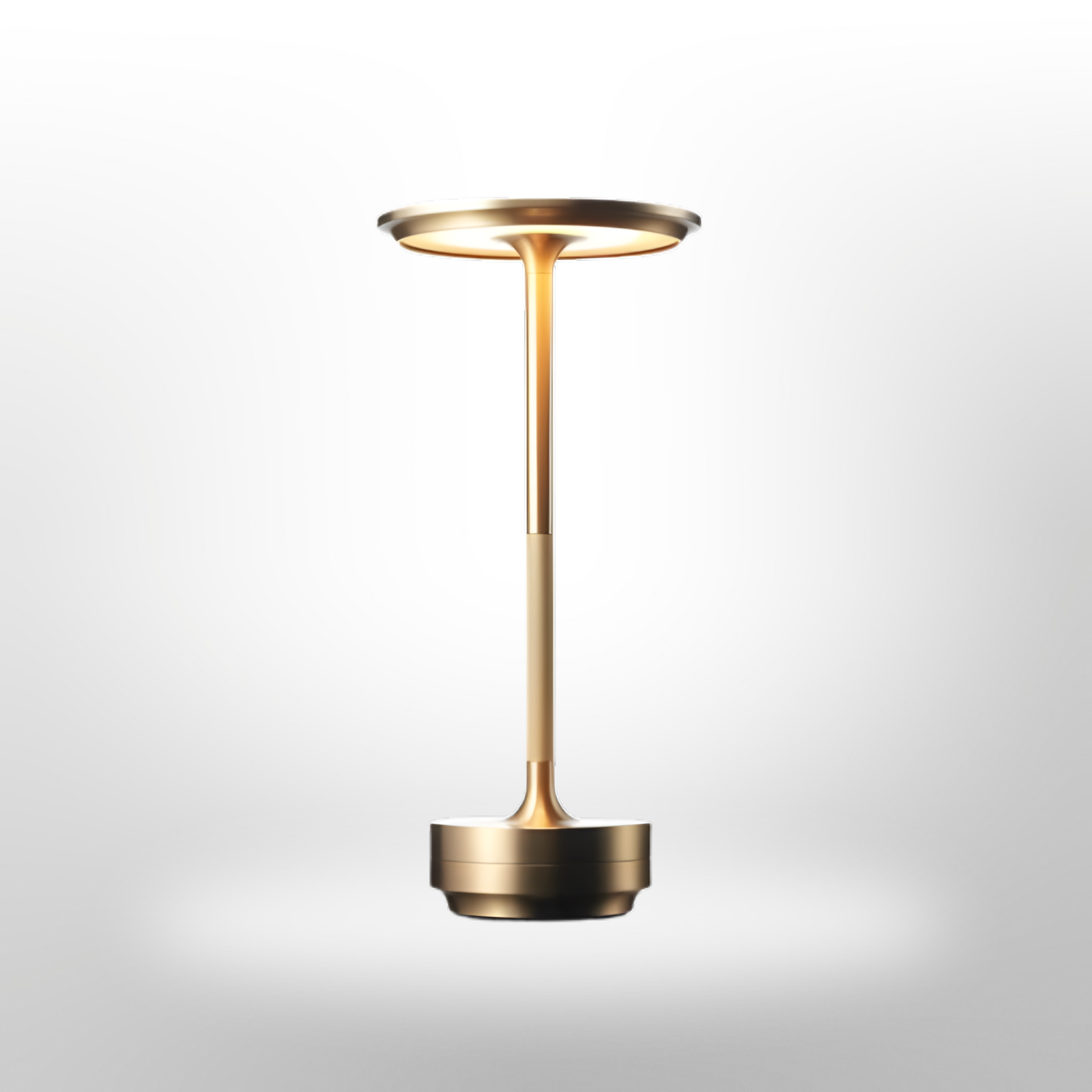 Cordless LED Table Lamp Modern Minimalist with Touch Dimmer and Rechargeable Battery