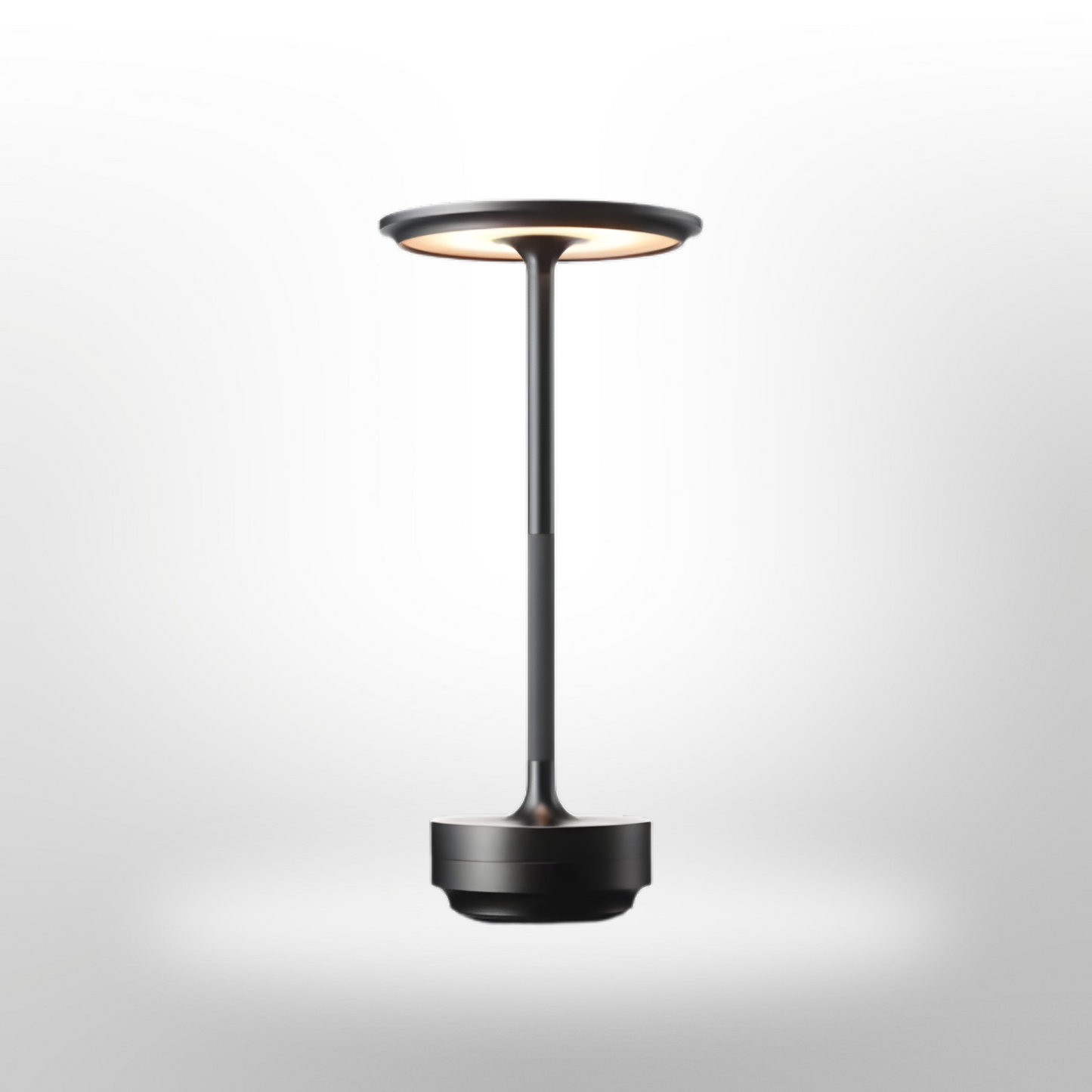 Cordless LED Table Lamp Modern Minimalist with Touch Dimmer and Rechargeable Battery